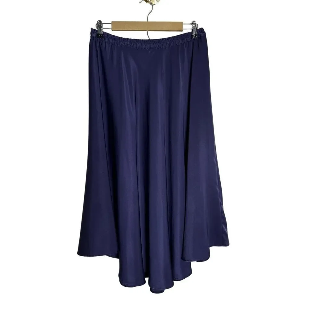 Xirena Vivien Saphire Blue Midi Skirt Women’s Sz. L